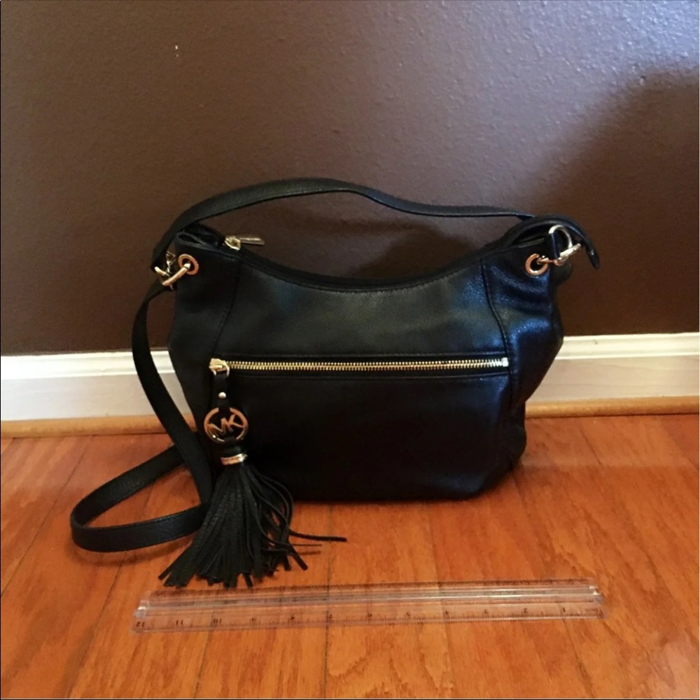 MK Tassel Charm Crossbody/Shoulder Purse